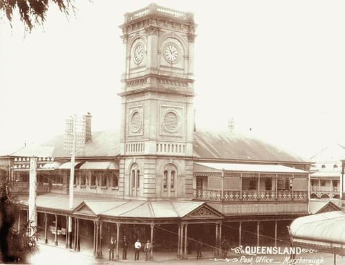 Post Office, Maryborough, c 1897