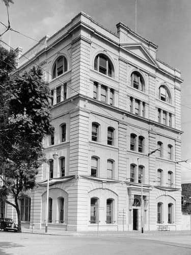 Smellies Building, Industrial High School - Brisbane, c 1954