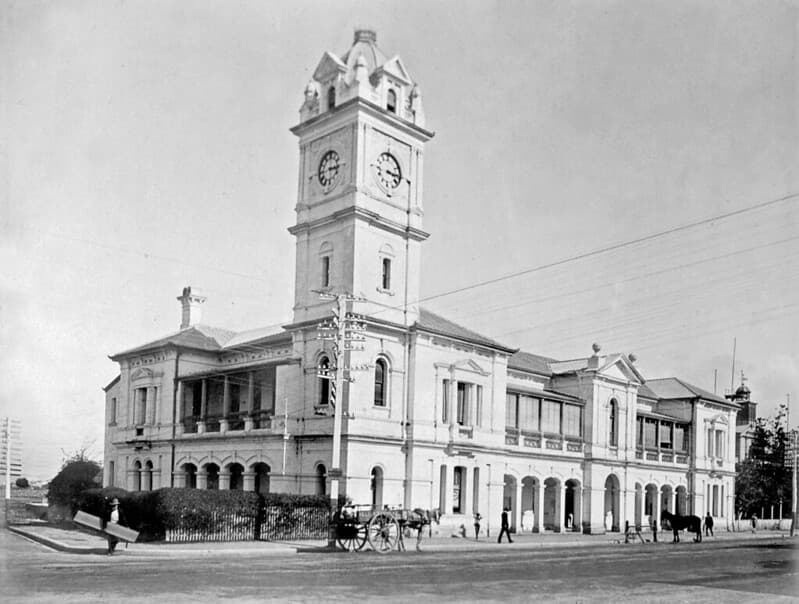 Post and Telegraph Offices, Flinders Street, Townsville, c 1890