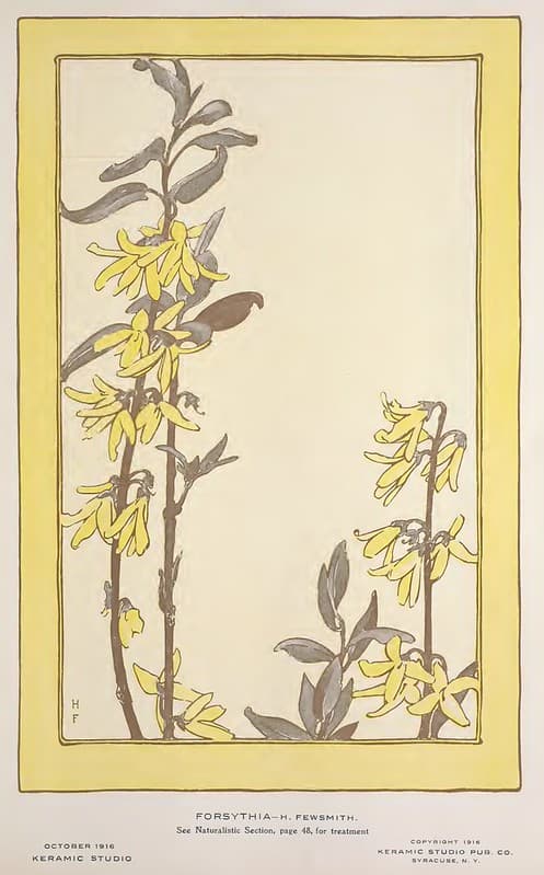 1916 Forsythia Keramic Studio