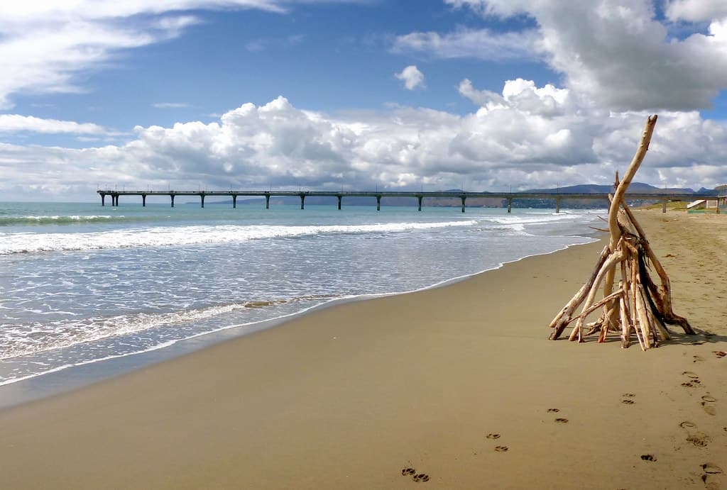 New Brighton Beach Christchurch NZ