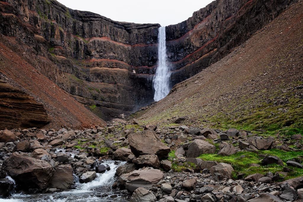 Hengifoss Waterfall, Iceland