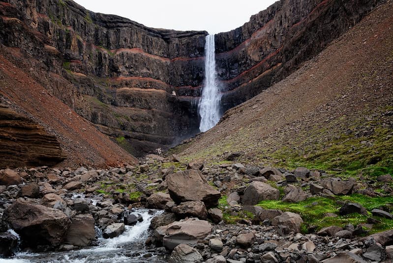 Hengifoss Waterfall, Iceland
