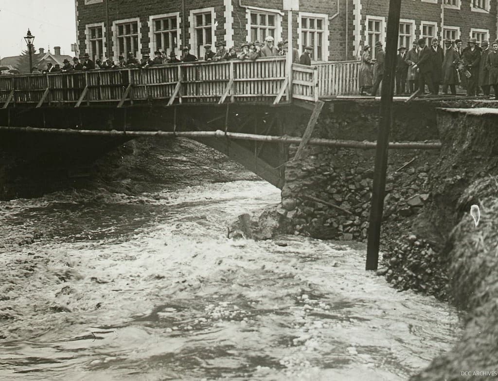Dunedin, flood, historic