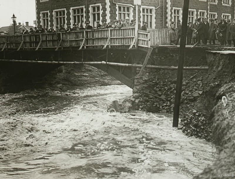 Dunedin, flood, historic