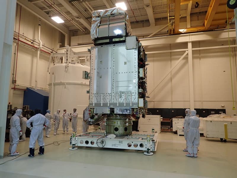 GOES-S Satellite Instruments Integrated