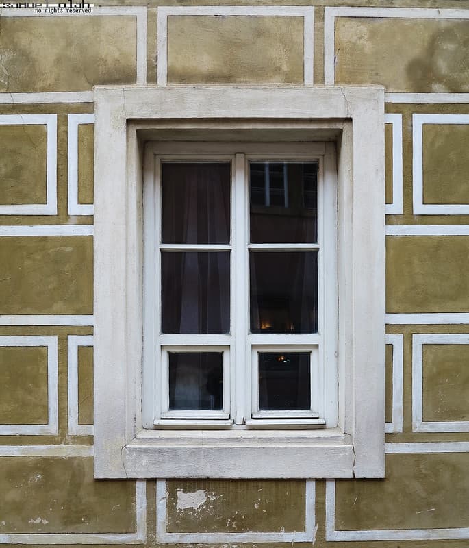 Window in prague castle