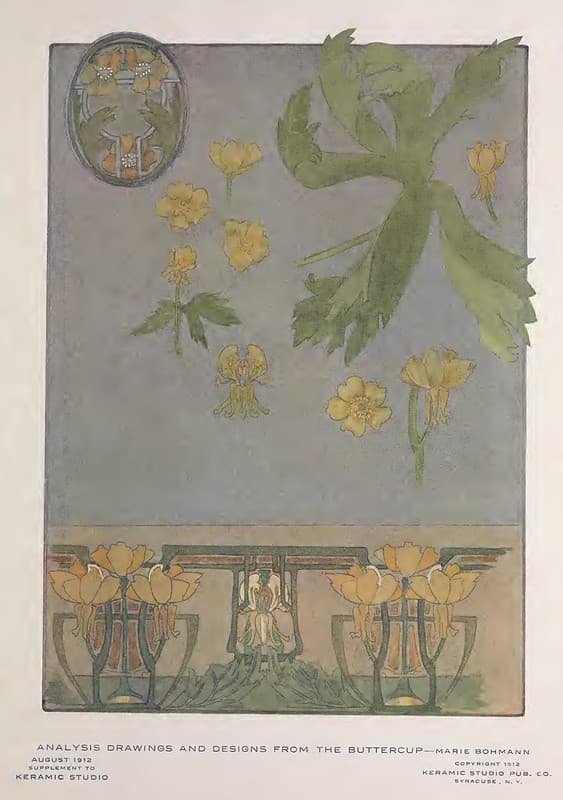 1912 Buttercup Keramic Studio