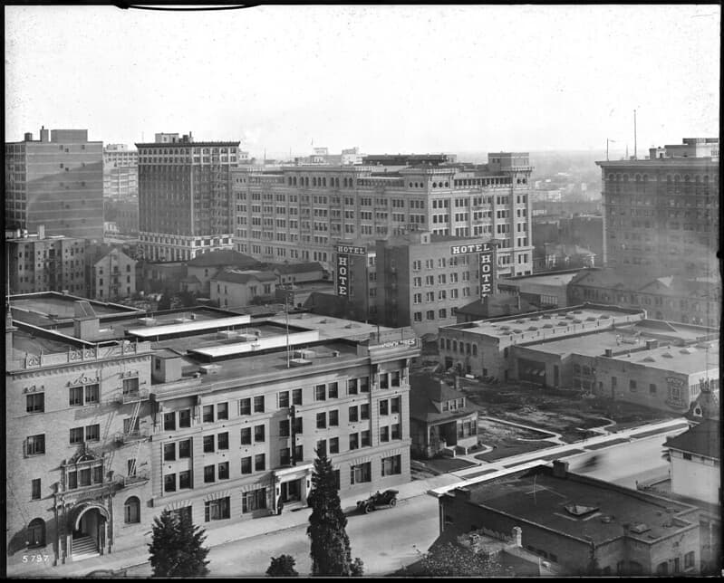 Downtownlosangeles, glassplatenegatives, losangelesinthes