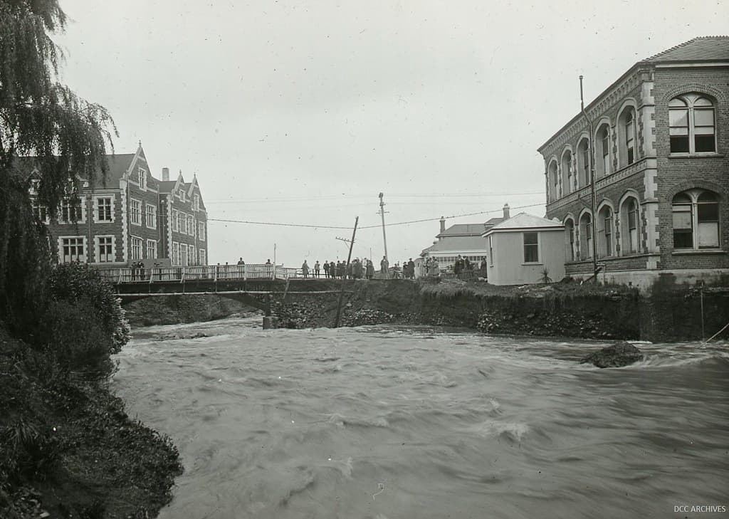 Dunedin, flood, historic