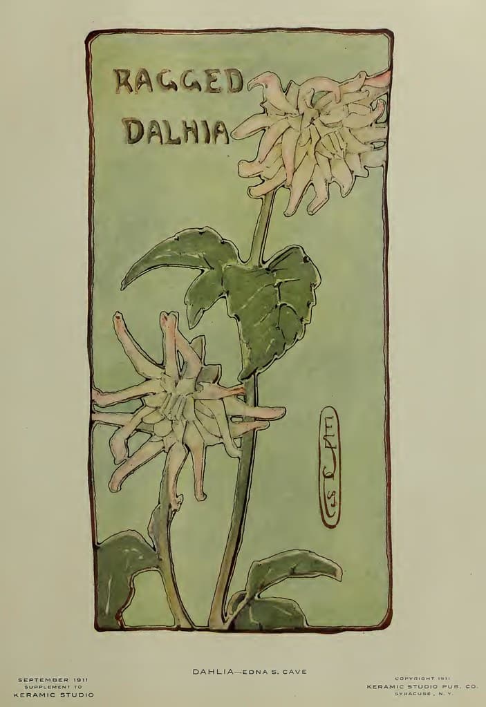 1911 Dahlia Keramic Studio