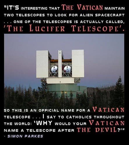 The Vatican - Lucifer Telescope