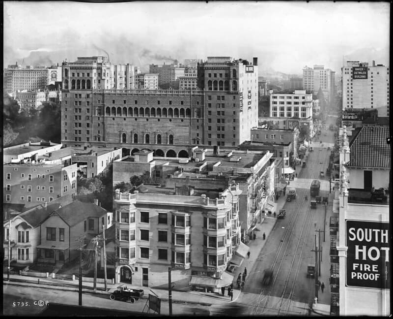 Downtownlosangeles, glassplatenegatives, losangelesinthes
