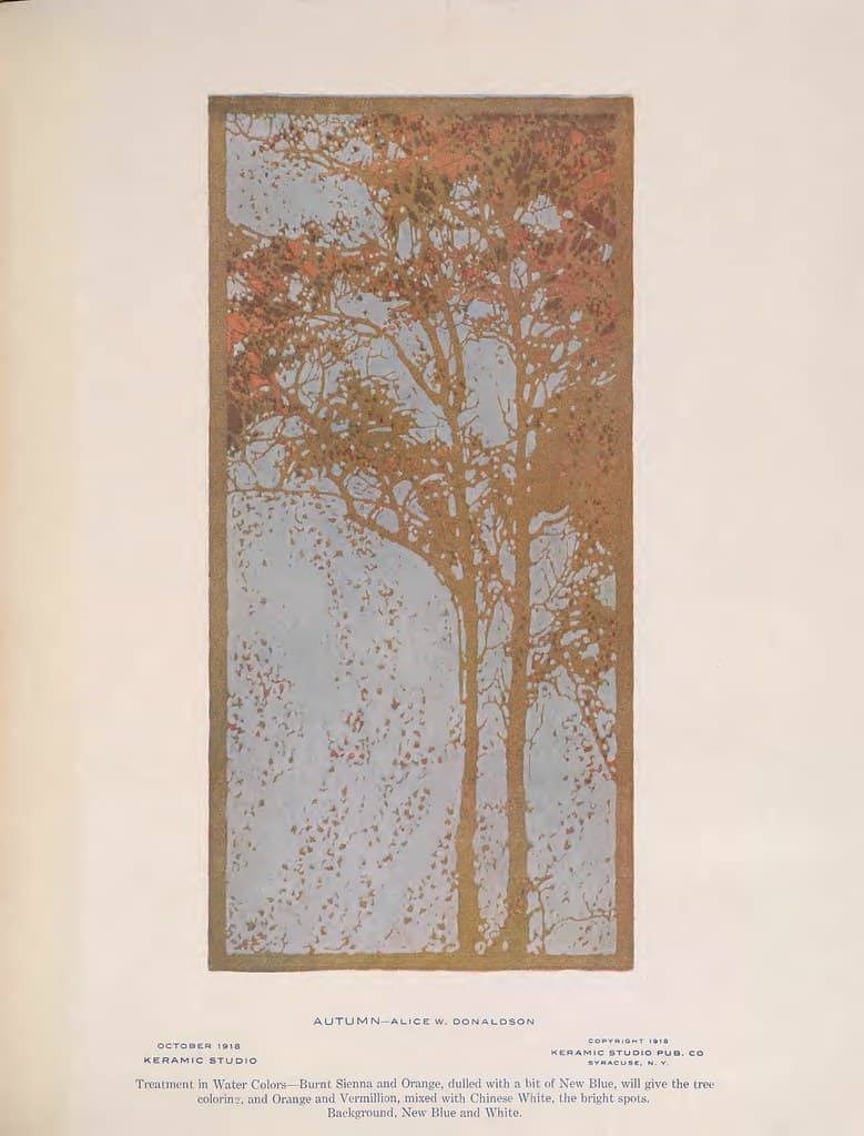 1918 Autumn Keramic Studio