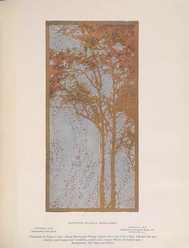 1918 Autumn Keramic Studio