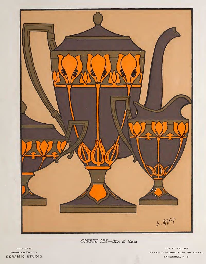 1902 Coffee Set Keramic Studio