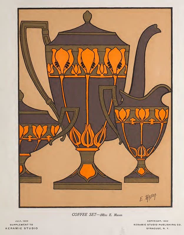 1902 Coffee Set Keramic Studio