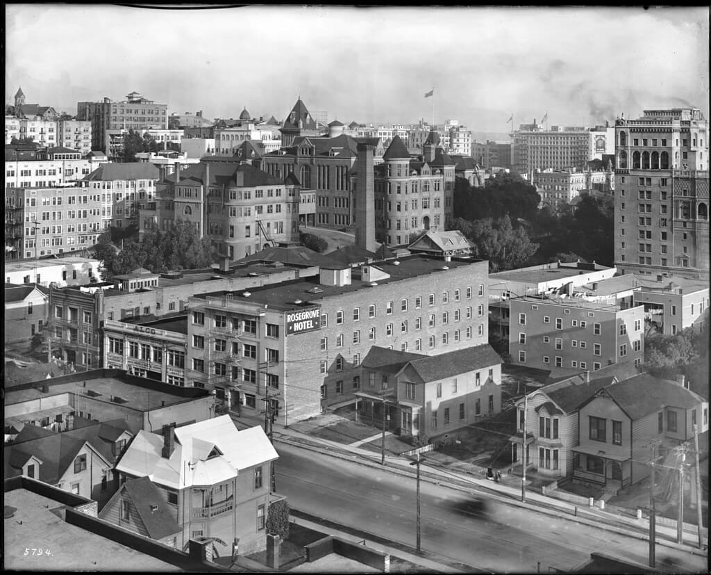 Downtownlosangeles, glassplatenegatives, losangelesinthes