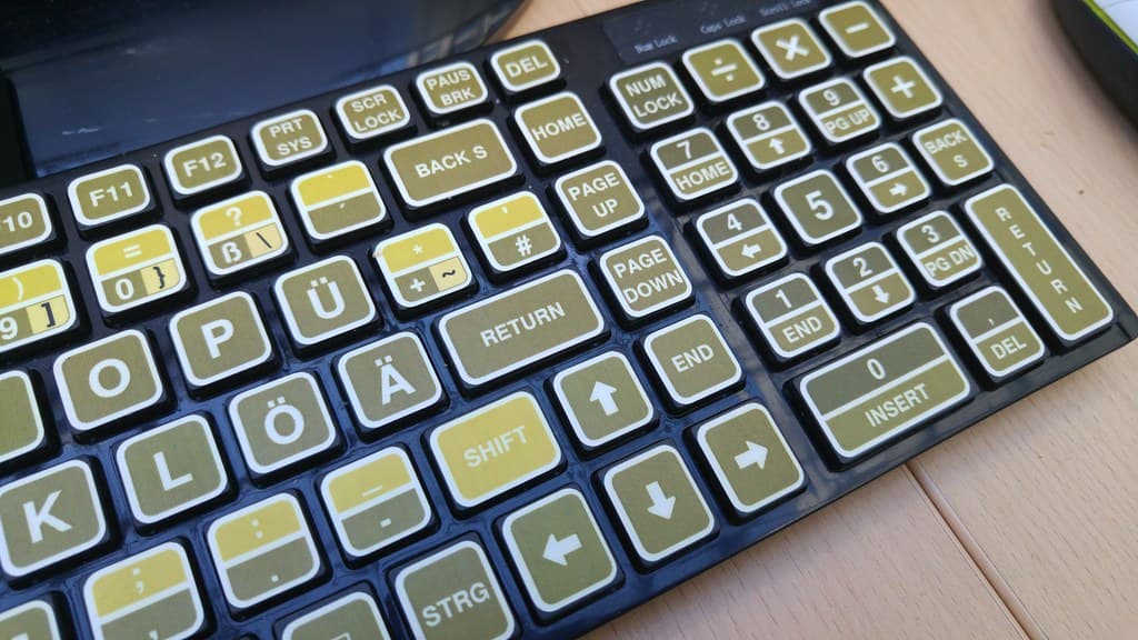 Keyboard Detail