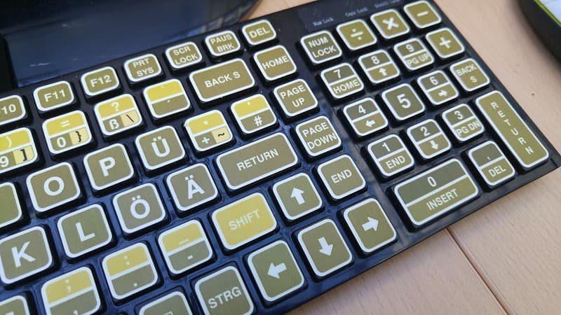 Keyboard Detail