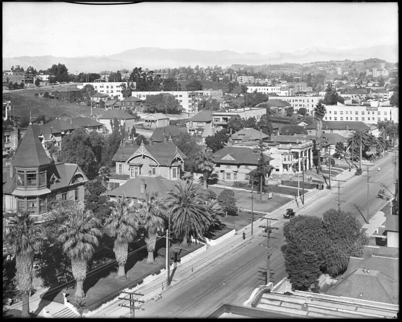 Downtownlosangeles, glassplatenegatives, losangelesinthes