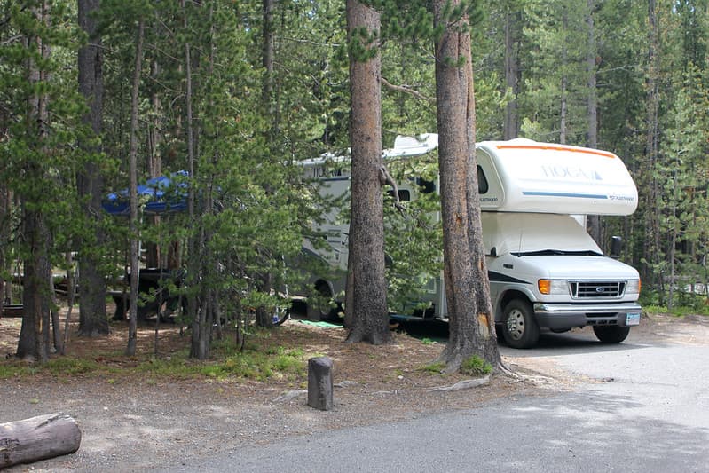 Canyon Campground site