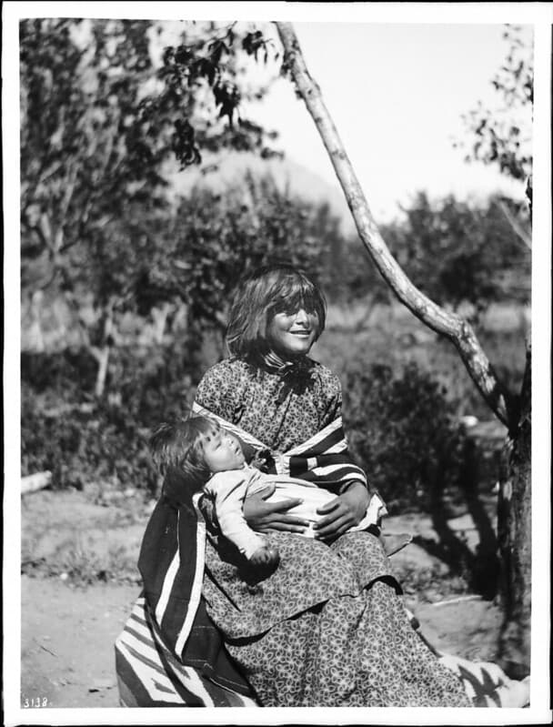 Glassplatenegatives, hualapai