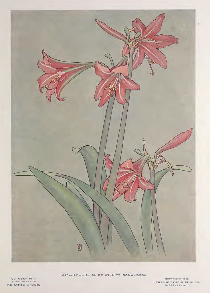 1912 Amaryllis Keramic Studio