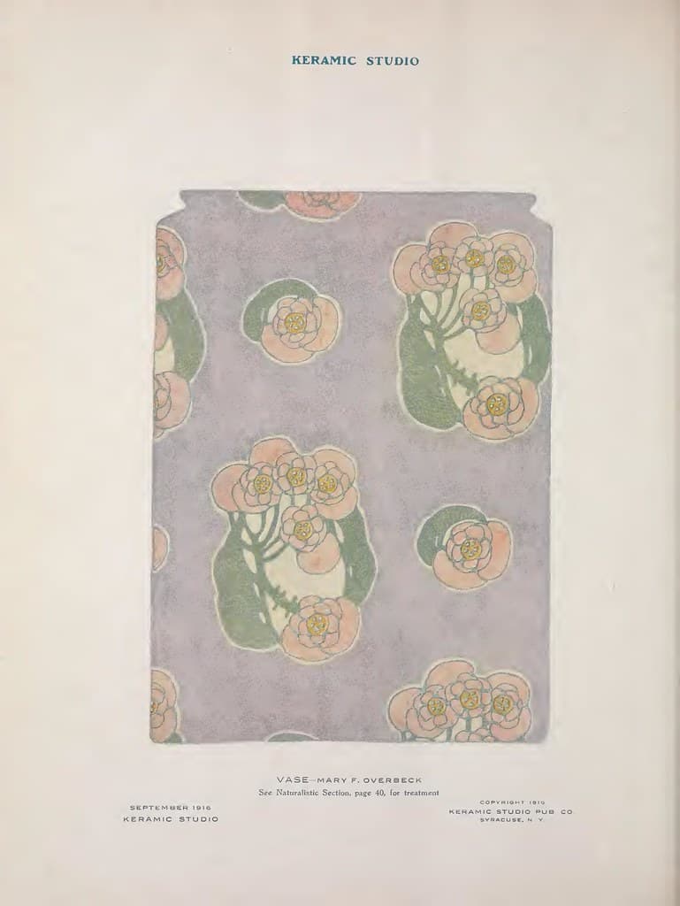 1916 Vase Keramic Studio