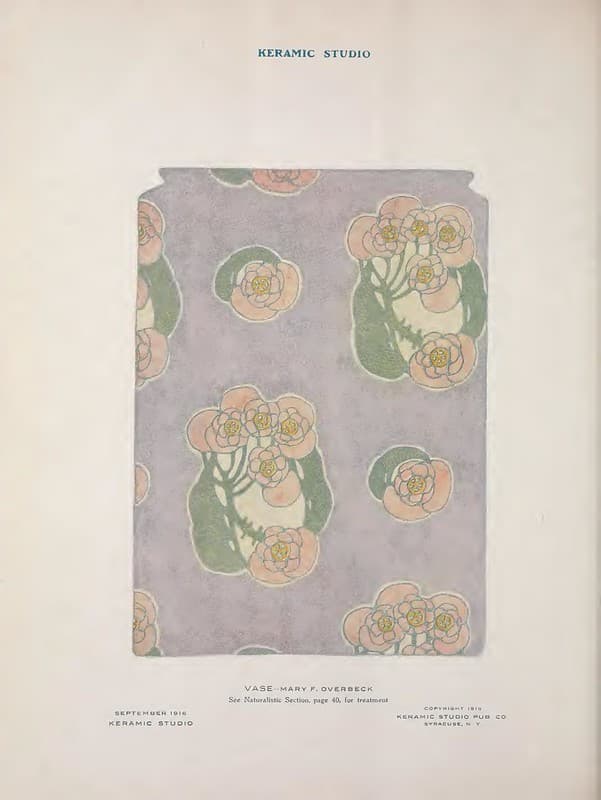 1916 Vase Keramic Studio