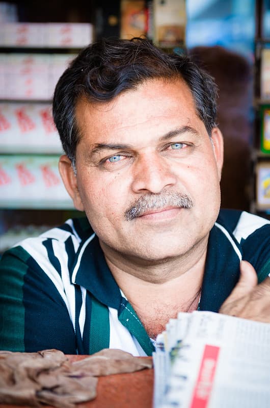Portrait of a Pan Shop Owner