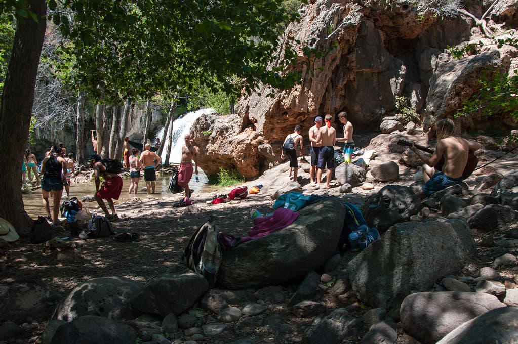 Waterfall Trail on Fossil Creek