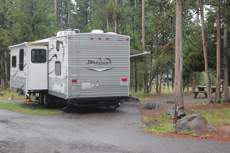 Bridge Bay Campground site