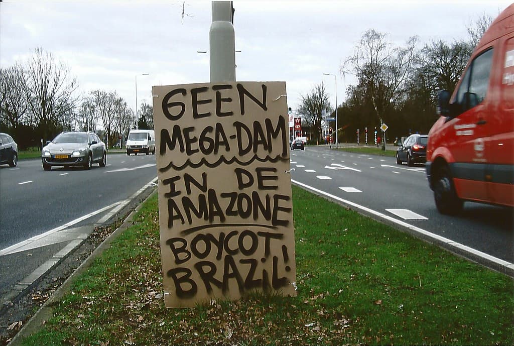 Protest graffiti
