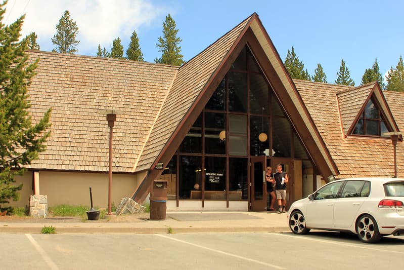 Camper Services building
