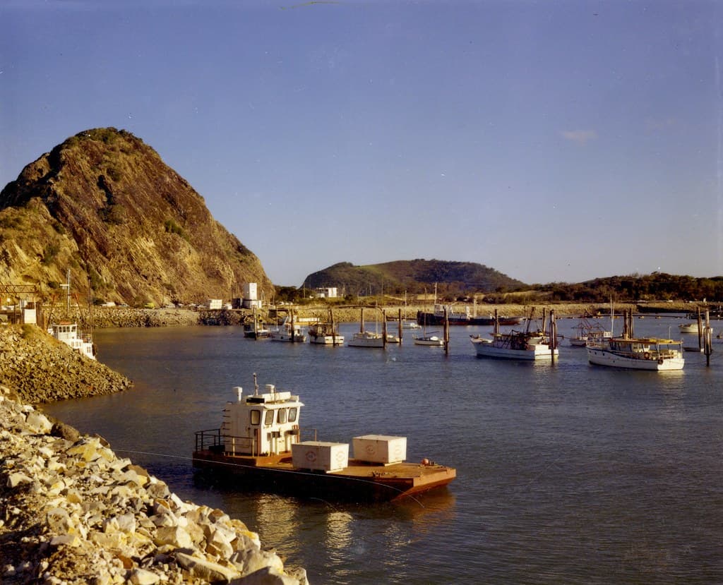 Rosslyn Boat Harbour, Yeppoon, November 1974