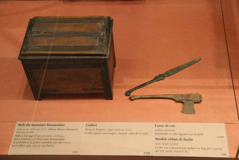 Ancient Egypt Tools & Box
