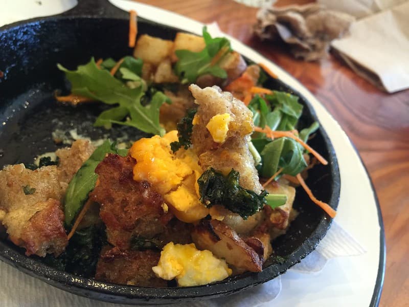 Epic is your matchstick coffee breakfast hash