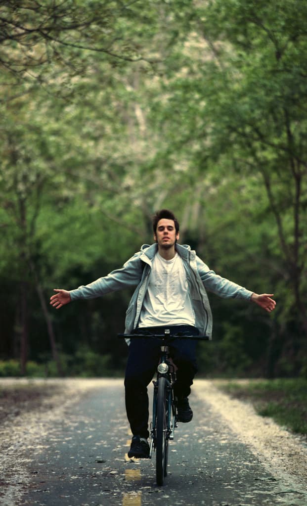 Chill ride in the forest