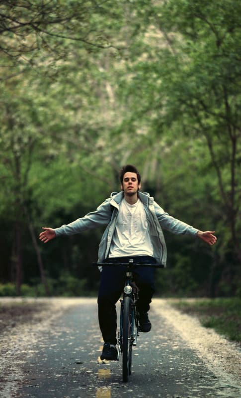 Chill ride in the forest
