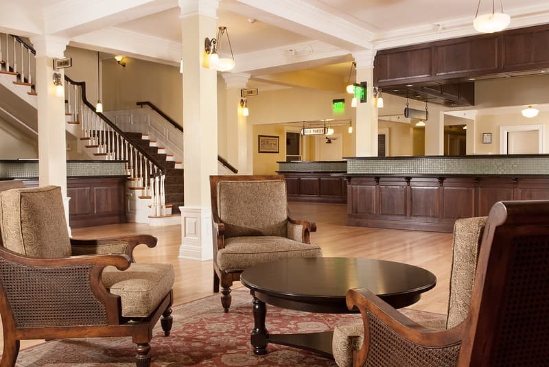 Lake Yellowstone Hotel Lobby and Registration Desk