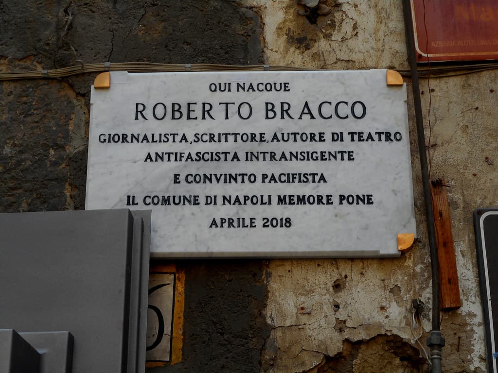 Memorialtablet, naples, robertobracco