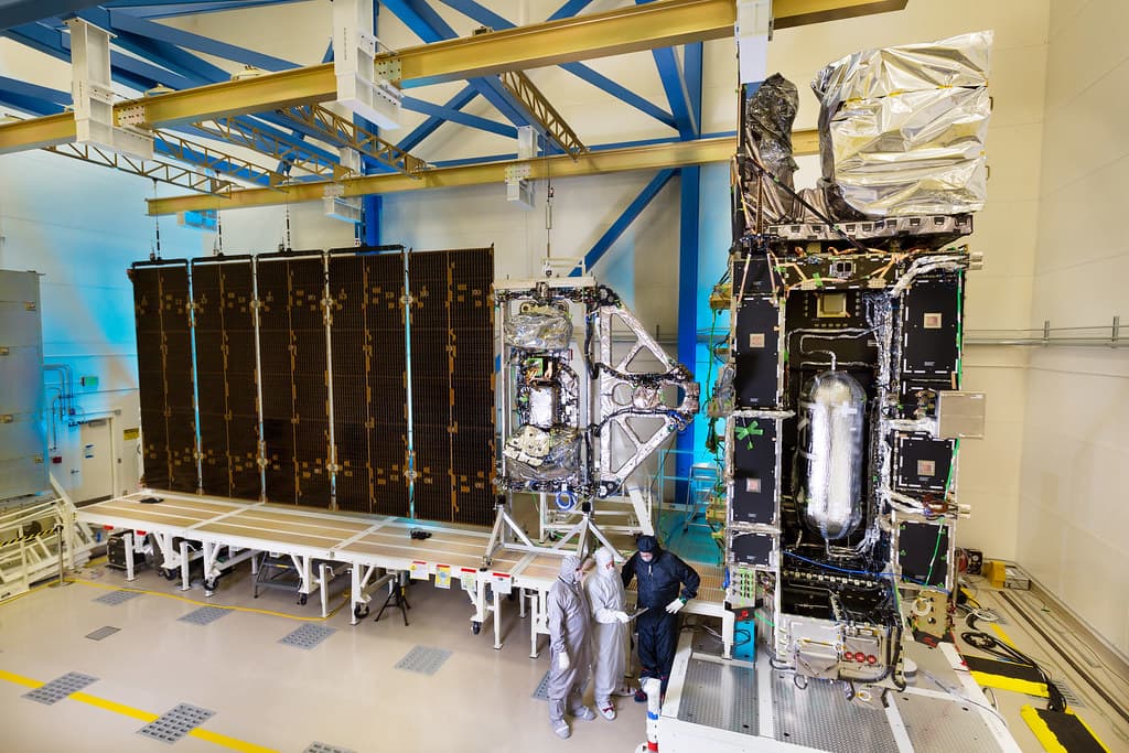Assembled and Integrated GOES-R Satellite
