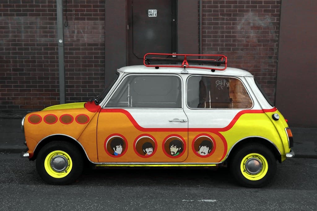 Beatle's Yellow Submarine car 'Yellow Submini'