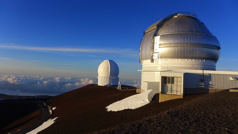 Telescopes atop Mauna Kea
