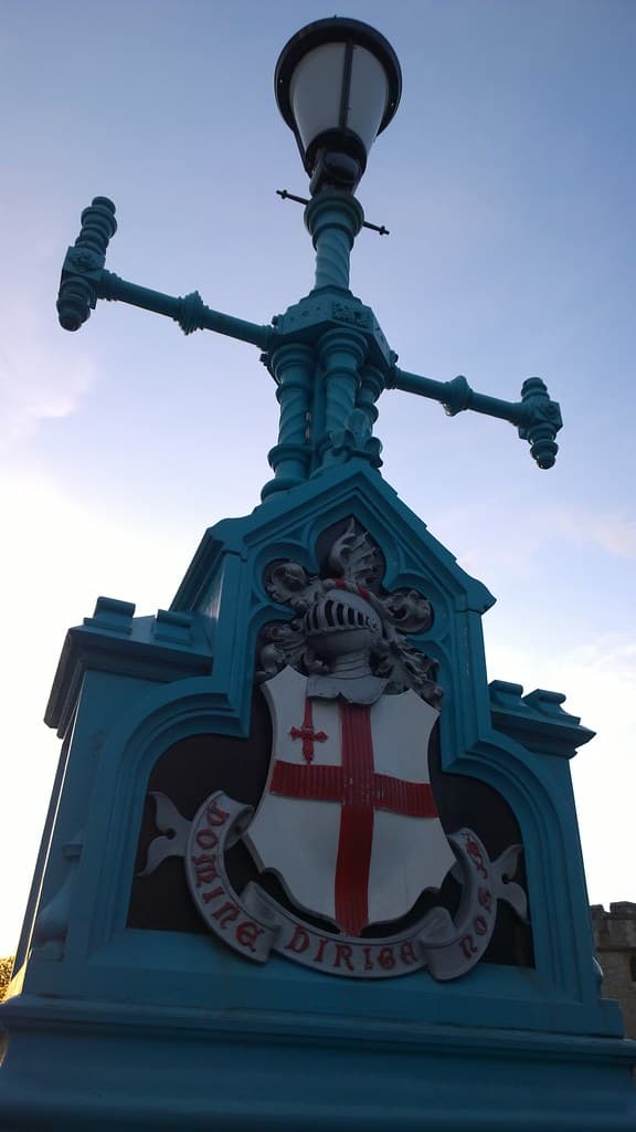 Lamp post on Tower Bridge London