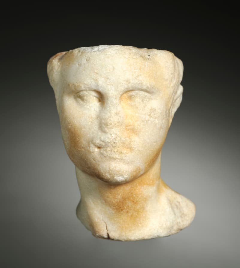 Fragment: Head of a Man
