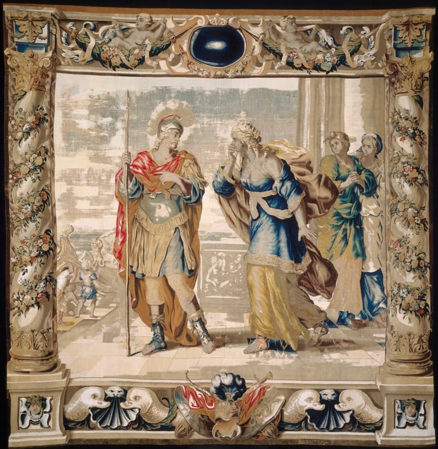 Aeneas says Farewell to Dido
