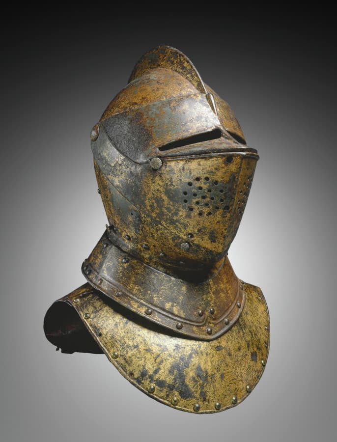 Gorget (from a funerary achievement?)