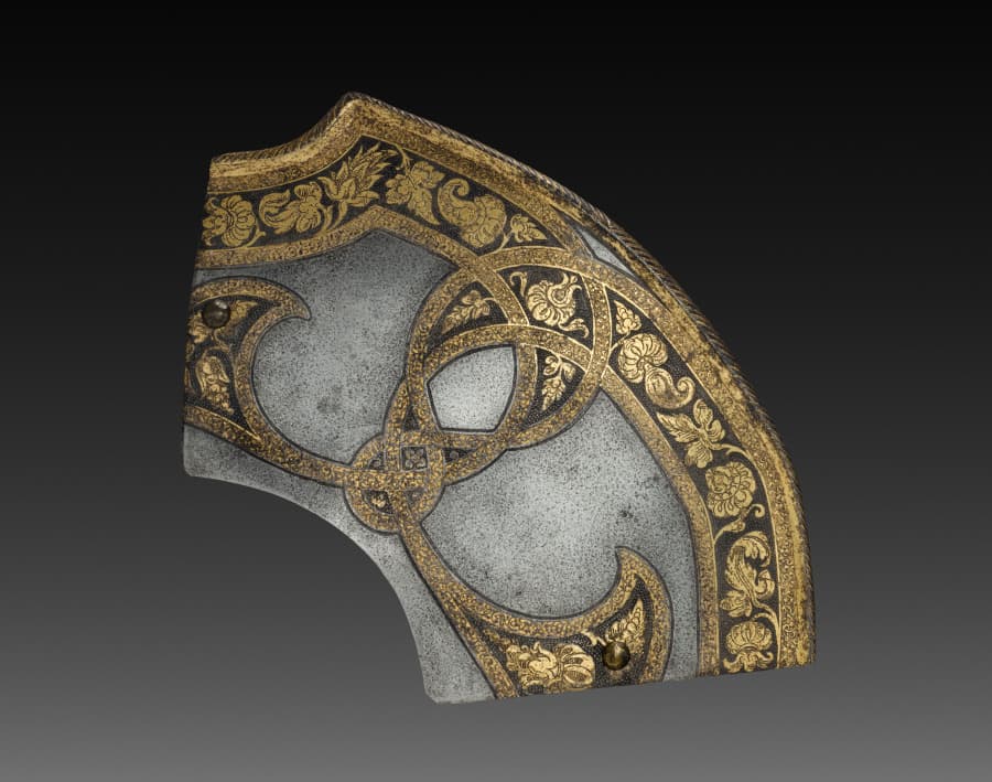 Arms, armor, blued